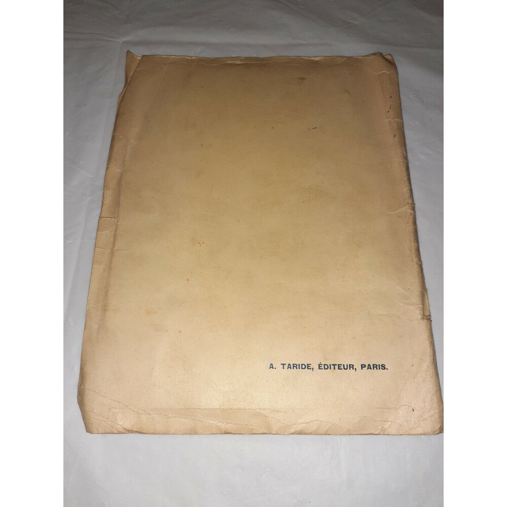 Vtg Paris 52 Vues Photographiques John B Hall And Son Accordion Fold Booklet - Picture 2 of 7
